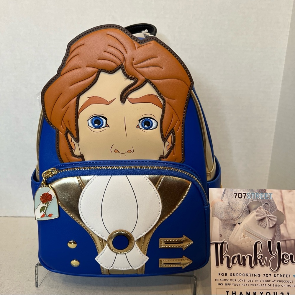 Loungefly Disney Prince Adam from Beauty and the Beast backpack